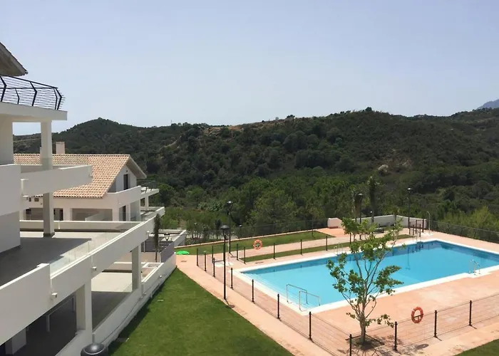 Hébergement de vacances Modern With View To Gibraltar, Large Terrace And Jacuzzi