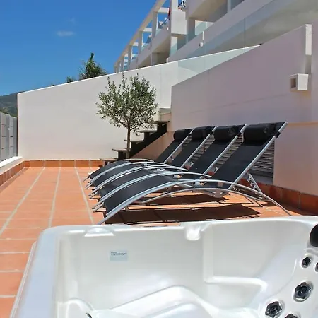 Modern With View To Gibraltar, Large Terrace And Jacuzzi