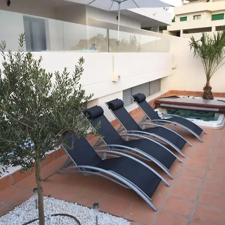 Modern With View To Gibraltar, Large Terrace And Jacuzzi